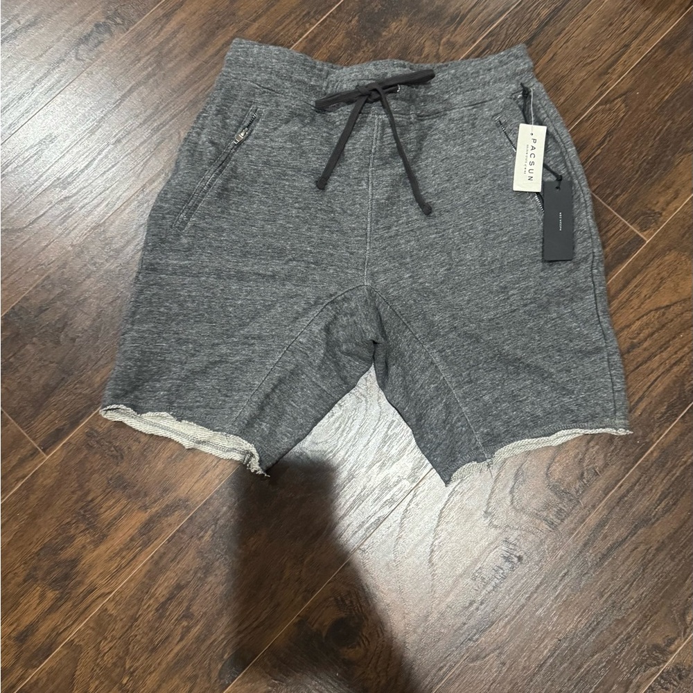 PacSun Charcoal Zip Pocket Shorts